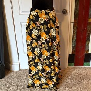 NATURAL LIFE Vibrant Floral Maxi Skirt